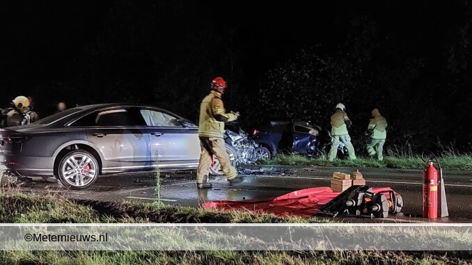 frontale aanrijding Duitslandweg Hardenberg
