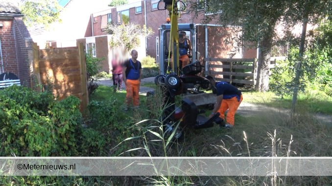 scootmobielster sloot in in Groningen