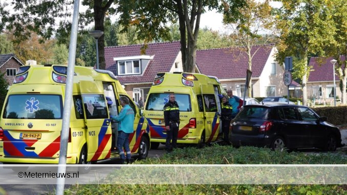twee gewonden auto ongeval Spijkerboor