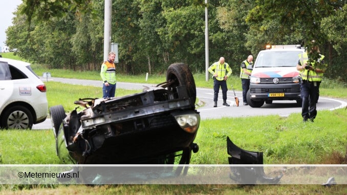 auto over de koppolitieachtervolginga7marum