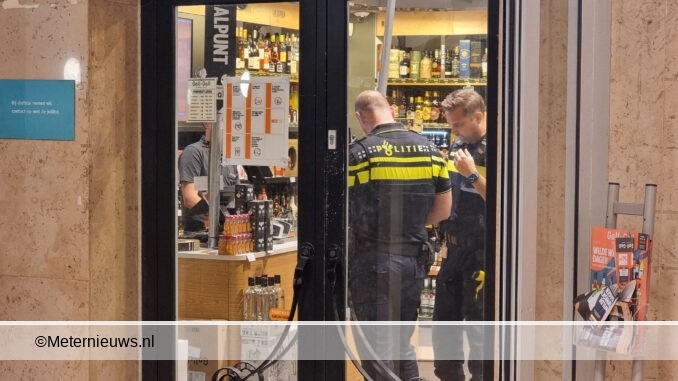 overval op winkel in Groningen