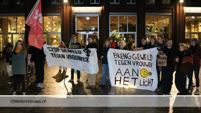 Protest geweld tegen vrouwen Groningen