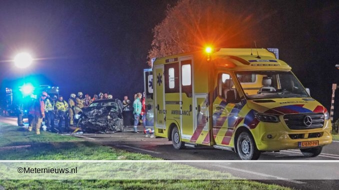 frontale aanrijding Peize1