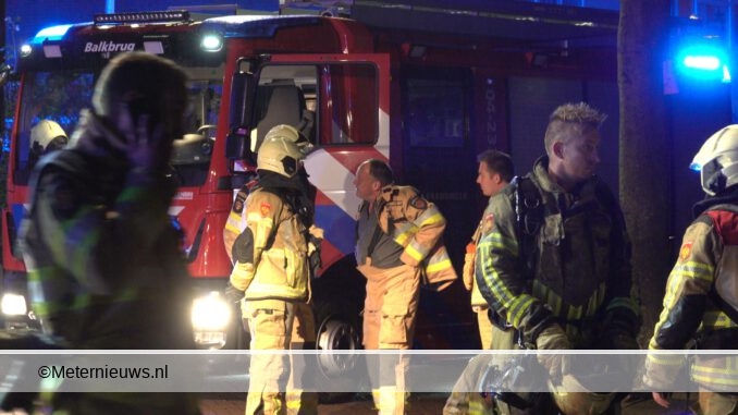 slaapkamerbrand in Dedesmvaart