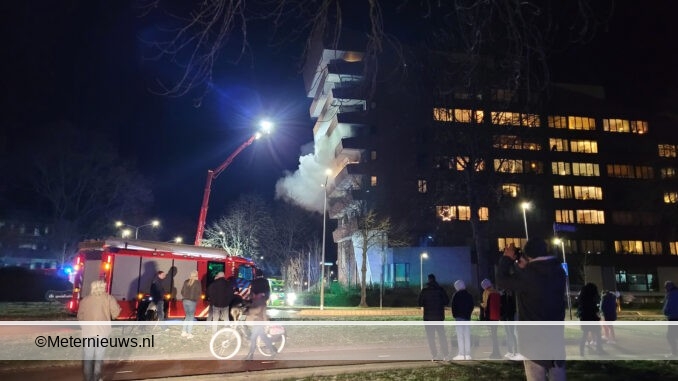 Appartement flat in de brand in Assen4