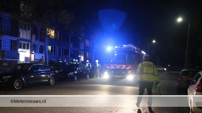 bramnd in flat Hoogeveen