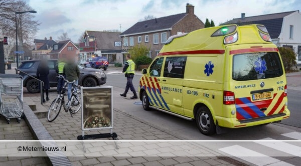 Gewonde na aanrijding in Paterswolde. Gewonde na aanrijding in Paterswolde.