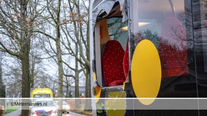 ongeval streekbus in Onnen