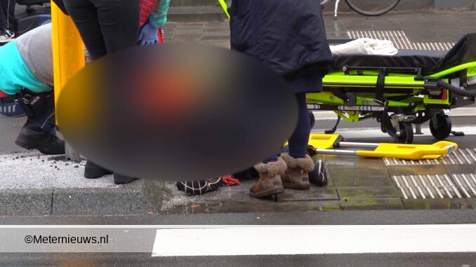 voetganger van zebrapad gereden Groningen