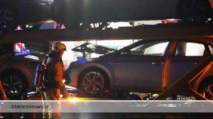 brand oplegger auto's n33 Gieten