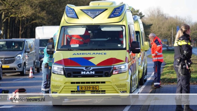 ernstiog ongeval scooterrijder Assen
