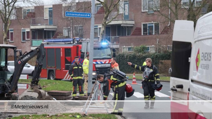 gaslek in Groningen