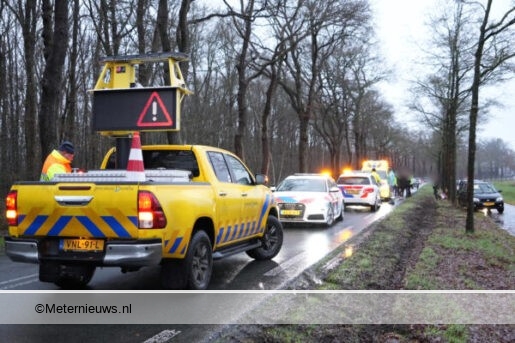 Gewonde na aanrijding in Meppen. Gewonde na aanrijding in Meppen.