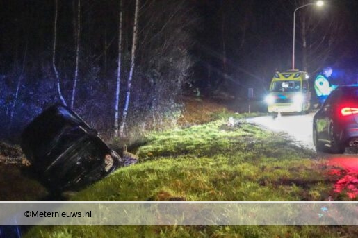 Gewonde na ongeval in Klazienaveen. Gewonde na ongeval in Klazienaveen.