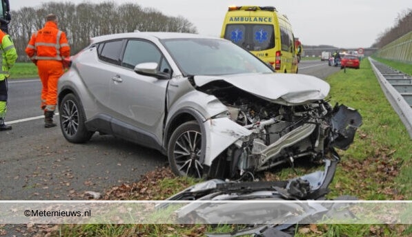 Gewonde na ongeval op de A37 bij Hollandscheveld. Gewonde na ongeval op de A37 bij Hollandscheveld.