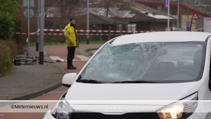 fietser auto Groningen