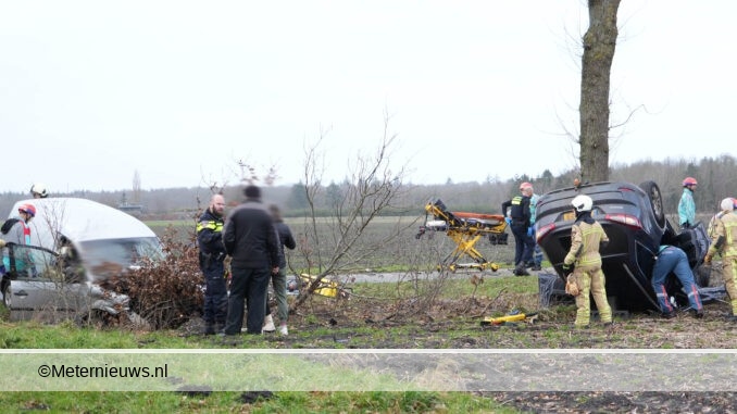 twee gewonden ongeval Odoornerveen