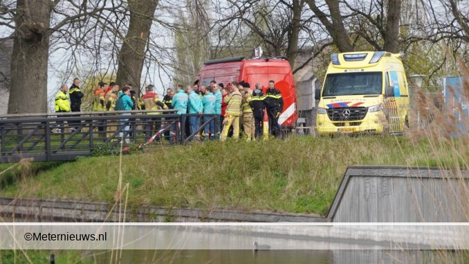 Kindje in water in zwolle