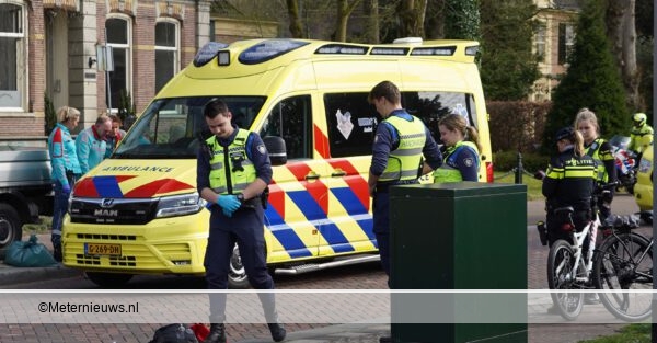 Ernstige aanrijding fietser in Assen. Ernstige aanrijding fietser in Assen.