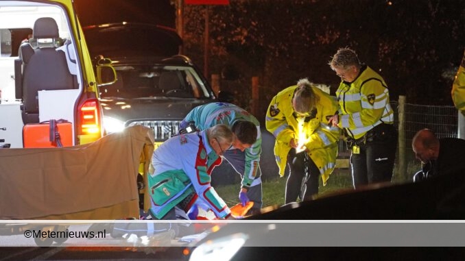 hardloper gewond botsing auto Annen