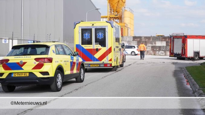 ongeval beton bedrijf Sappemeer