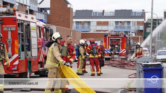 Grote brand scapino Stadskanaal