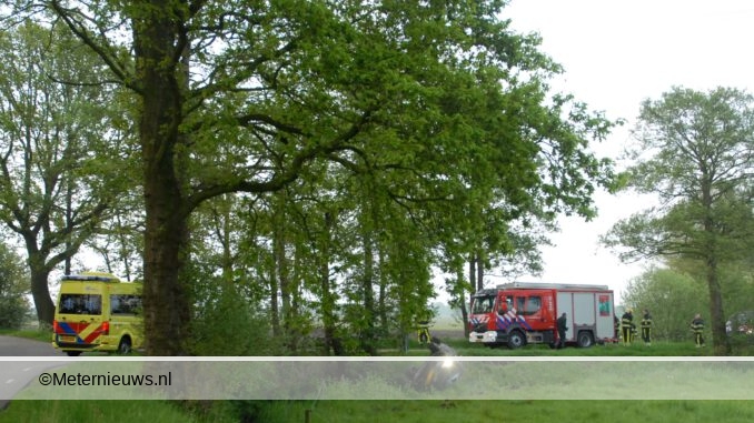 auto ongeval Opende