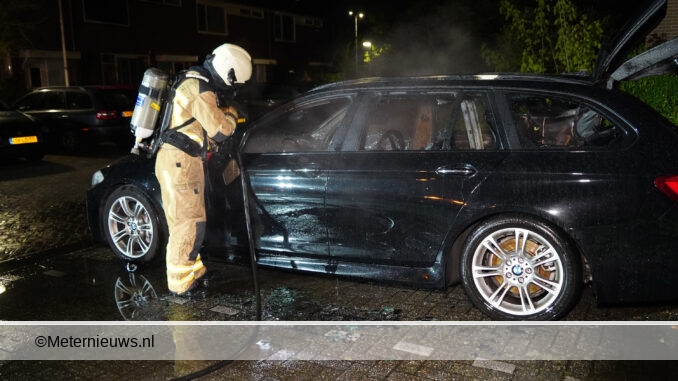 autobrand brandstichting Hoogeveen