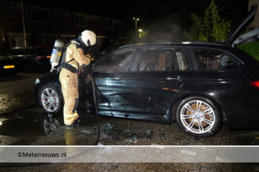 autobrand brandstichting Hoogeveen