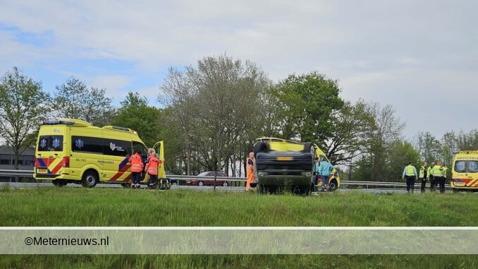 ongeval a28 De Wijk