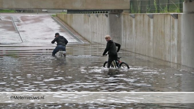 wateroverlast in haren