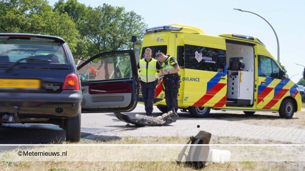 Aanrijding in Smilde. Aanrijding in Smilde.
