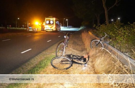 Fietser aangereden in Koekange. Fietser aangereden in Koekange.