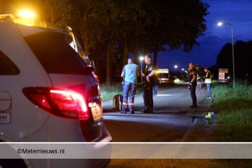 Zwaar gewonde na aanrijding in Hoogeveen. Zwaar gewonde na aanrijding in Hoogeveen.