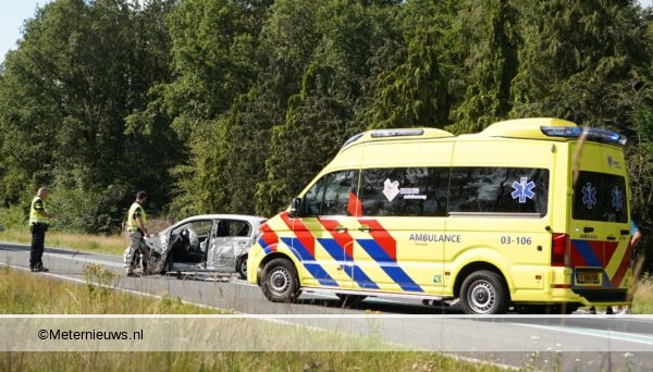 ongeval op n34 Schiphorst