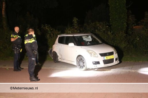 Ravage na ongeval in Hoogeveen. Ravage na ongeval in Hoogeveen.