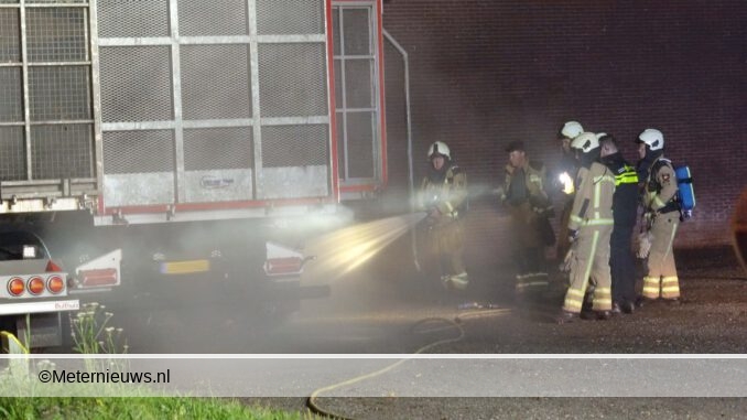 vrachtwagenbrand Gasselte