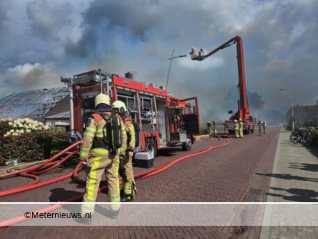 Boerderijbrand in Staphorst