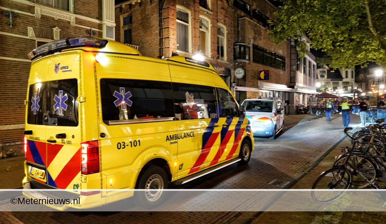steekpartij in Assen0
