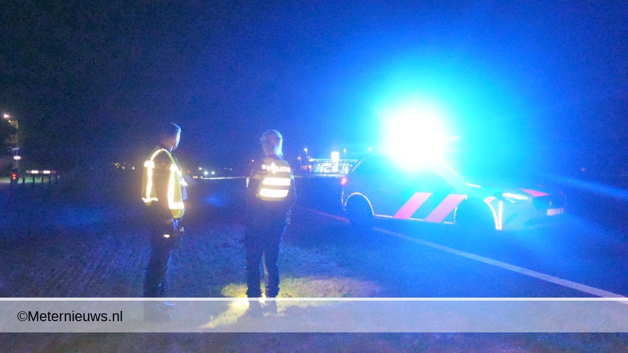 Aanhouding na ongeval op A32 Havelterberg. Aanhouding na ongeval op A32 Havelterberg.
