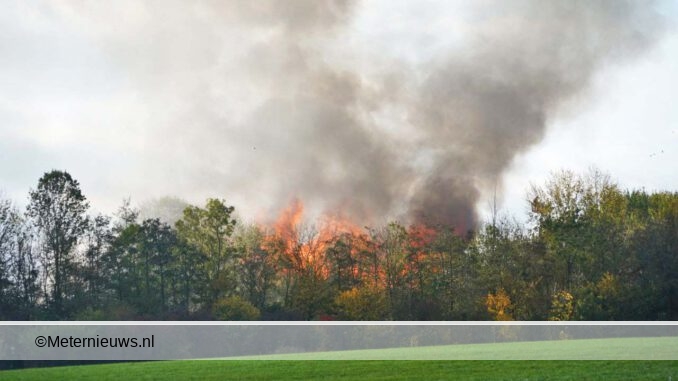 grote brand landgoed Onderdendam
