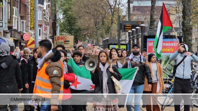 pro palestina mars Groningen