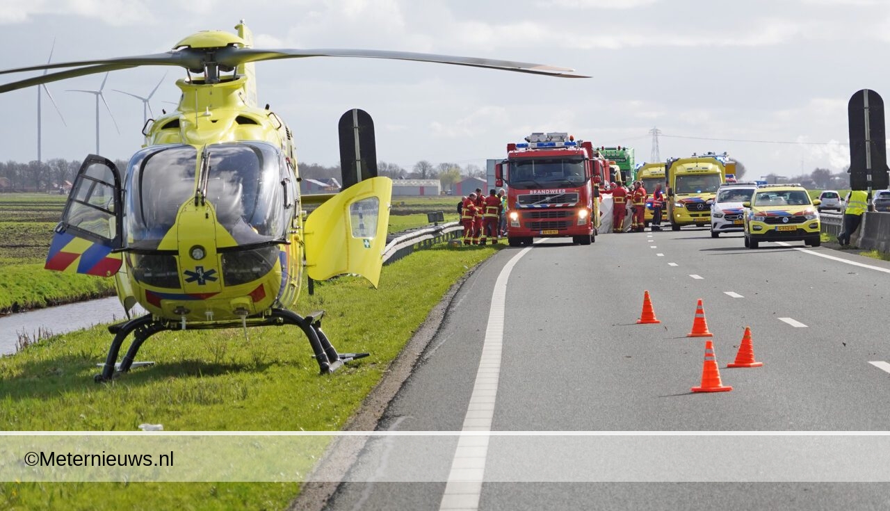 Dodelijk ongeval N33 Meeden. Dodelijk ongeval N33 Meeden.