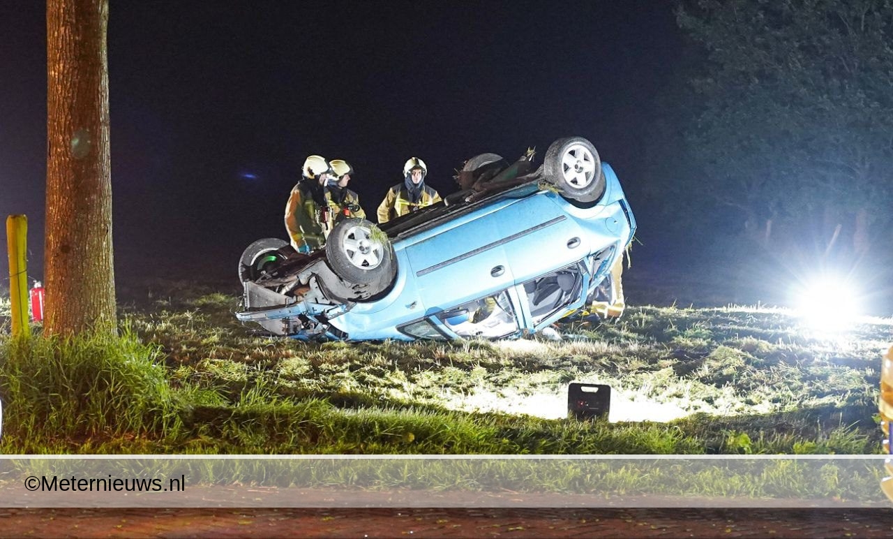 Vier gewonden bij ernstig ongeval in Peest