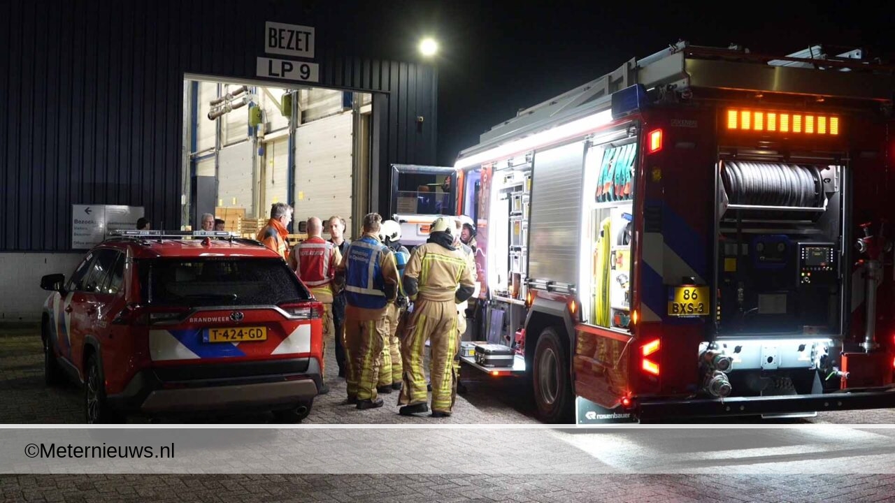 Ongeval gevaarlijke stoffen in Meppel. Ongeval gevaarlijke stoffen in Meppel.