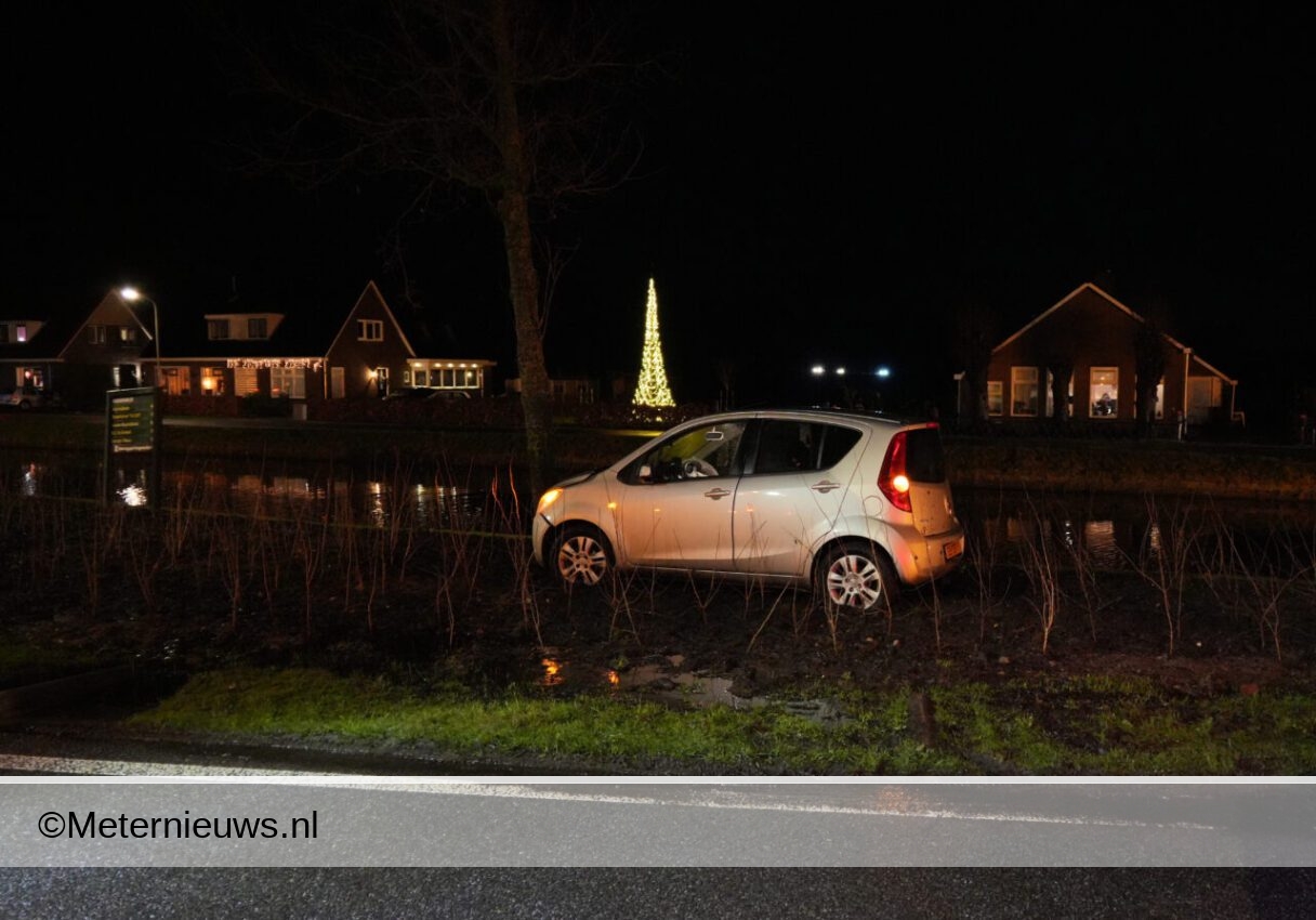 Ongeval door gladheid in Hoogersmilde. Ongeval door gladheid in Hoogersmilde.