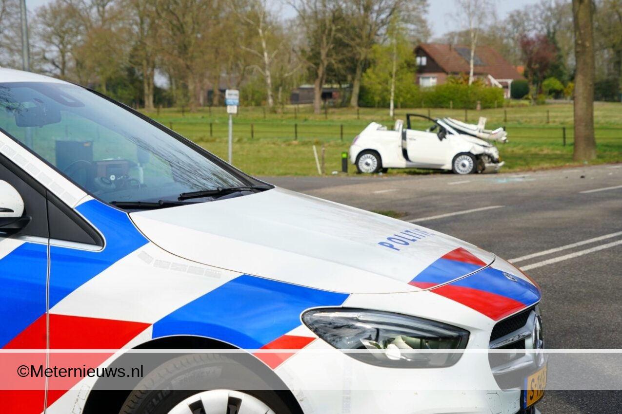 Ongeval in Nieuw Schoonebeek. Ongeval in Nieuw Schoonebeek.
