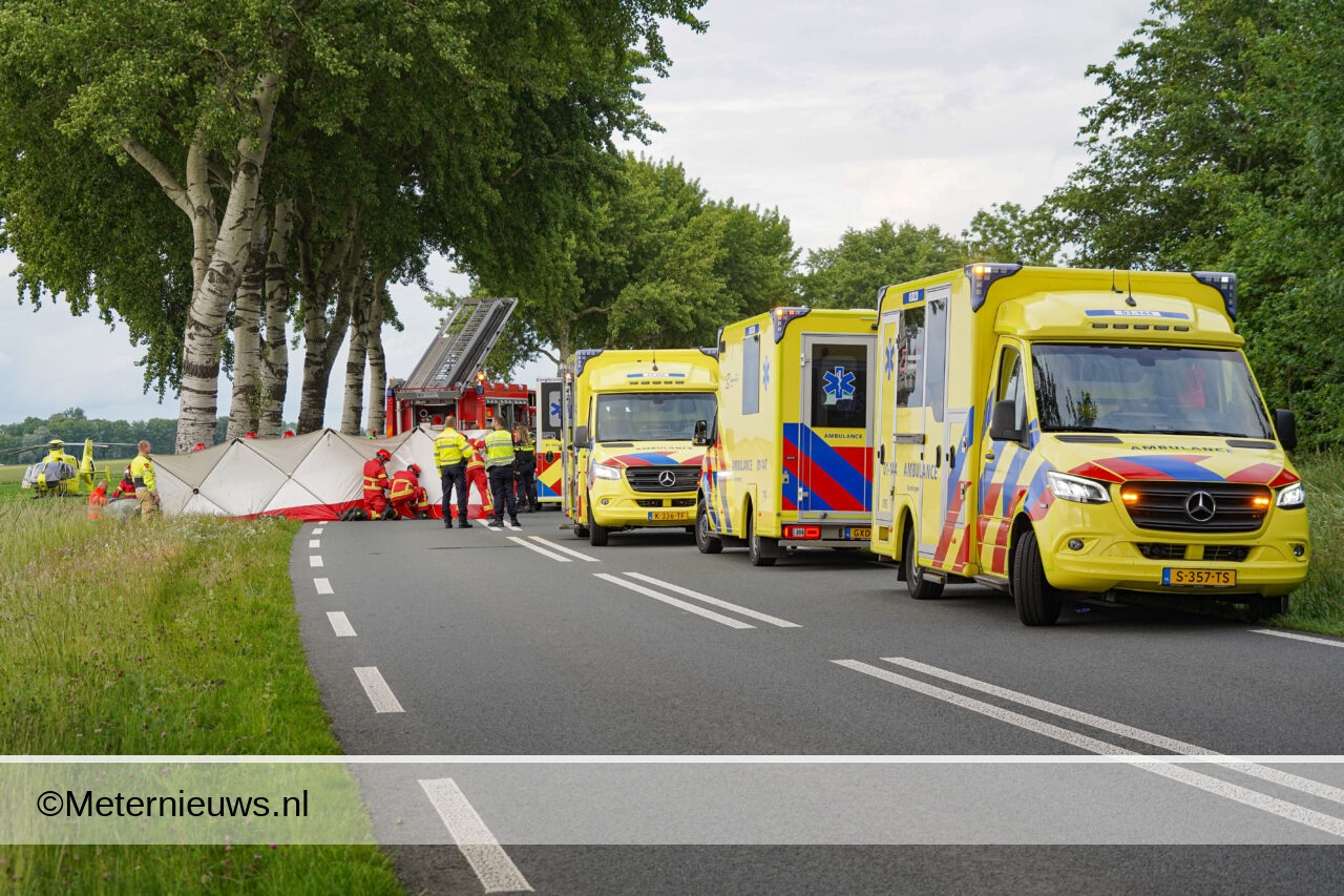 Twee gewonden na aanrijding Rasquert(Video)