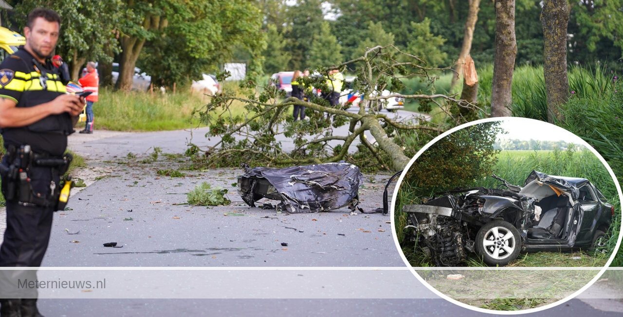 18 jarige verongelukt in Kloosterburen.