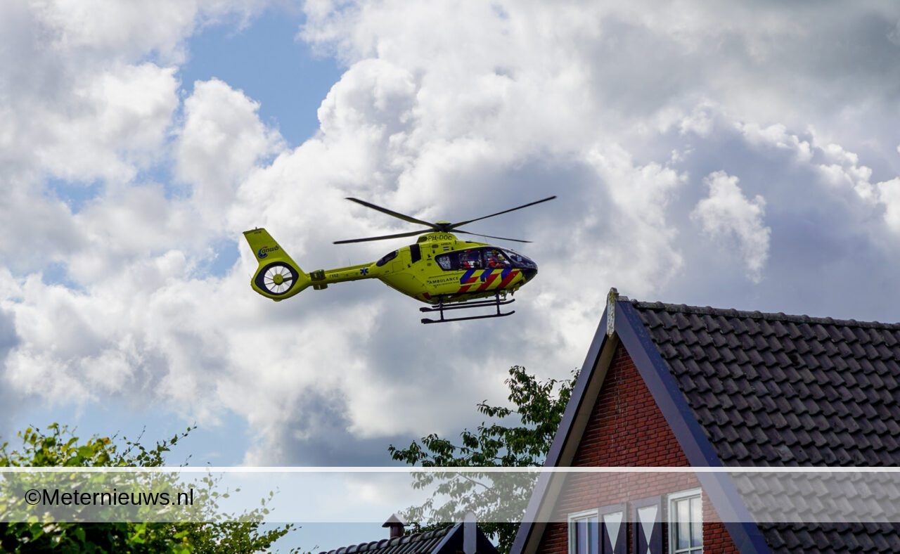 Ernstig gewonde na aanrijding in Eelderwolde. Ernstig gewonde na aanrijding in Eelderwolde.